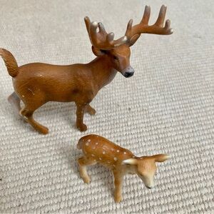Schleich White-tailed Buck and Doe